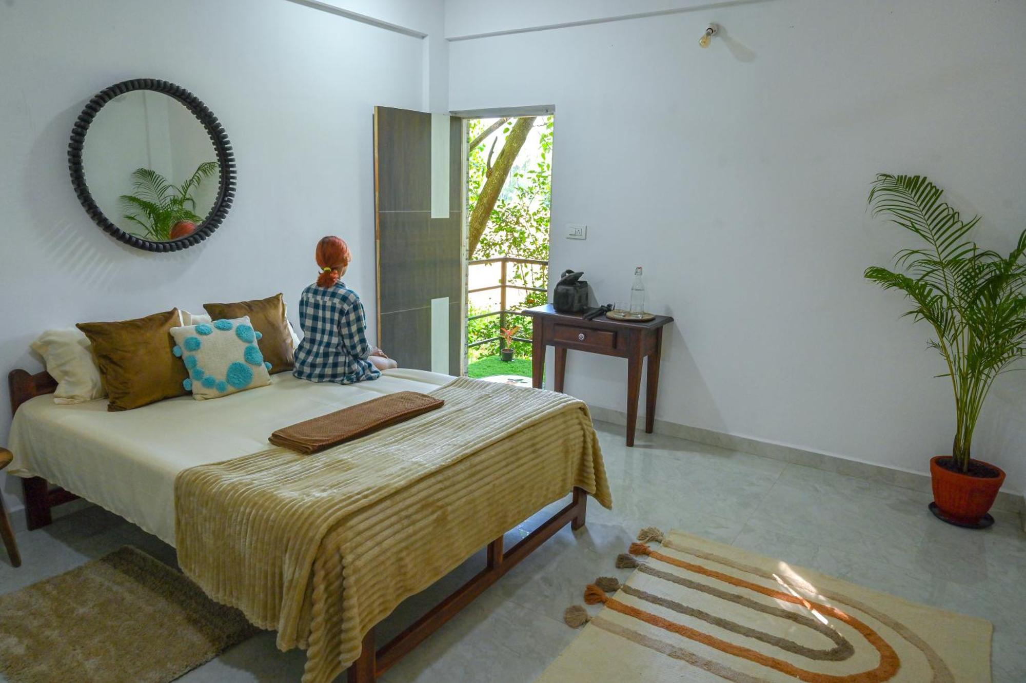 Shell House - Private Stay With Garden View In Arambol マンドレム エクステリア 写真